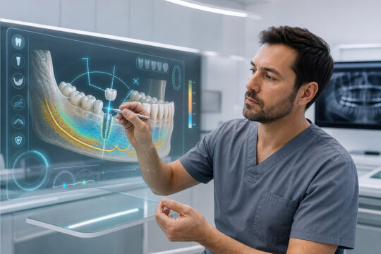 Dental Implant Planning with Digital Jaw Imaging and Surgical Guidance