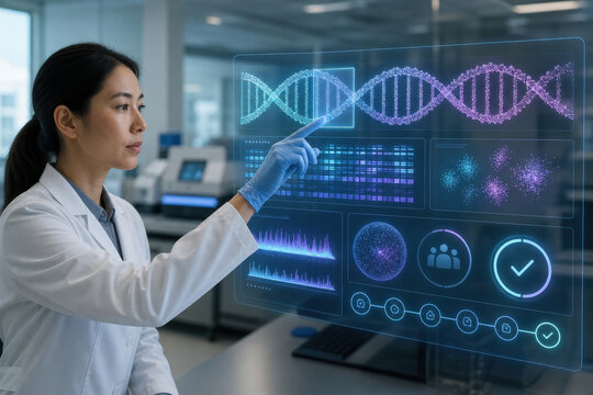 DNA Sequencing Dashboard for Genomics and Genetic Variant Analysis