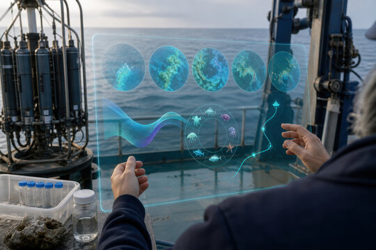 Ocean Research Hologram for Marine Science and Environmental Analytics
