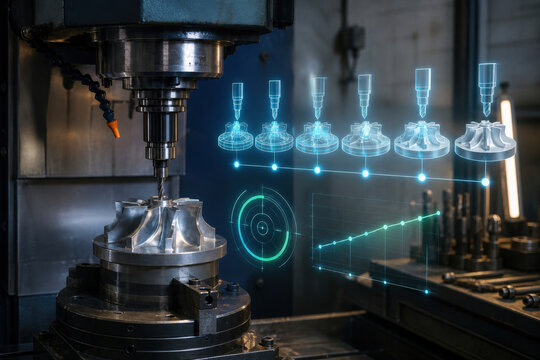 CNC Tool Hologram for Precision Machining and Tool Condition Monitoring