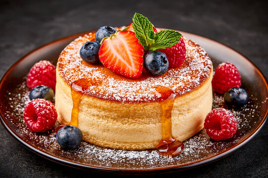 Japanese fluffy pancake 