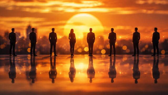 Allied businesses working jointly in a network to reach new markets and achieve mutual growth.