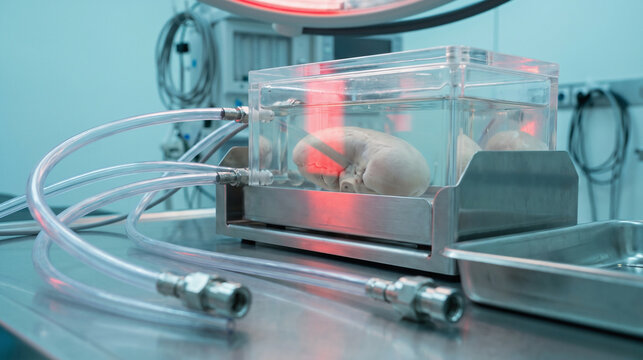 Sealed organ perfusion chamber for xenotransplantation research