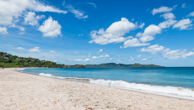 View of the wonderful Playa Flamingo In Guanacaste Province (Costa Rica).