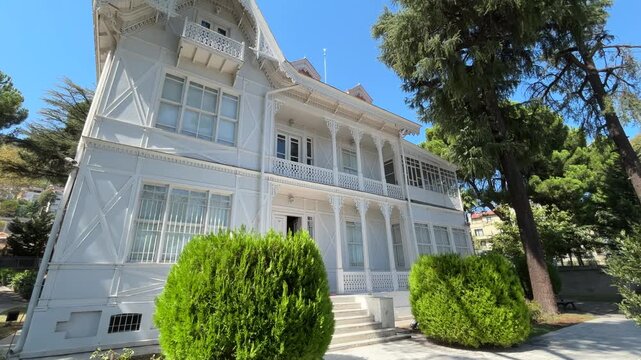 A view from the Ataturk Mansion in the city of Bursa, Turkey.