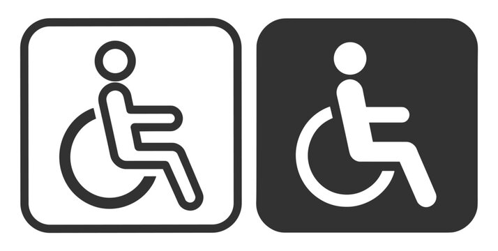 Wheelchair Accessibility Icons for Inclusive Design