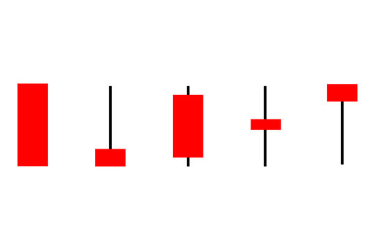 Line chart with candlestick bars and vertical indicators icon. Stock price tracking, financial data analysis, market trends, and trading visualization concept vector illustration. High-res PNG