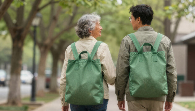 Sensory Mother Son Stroll