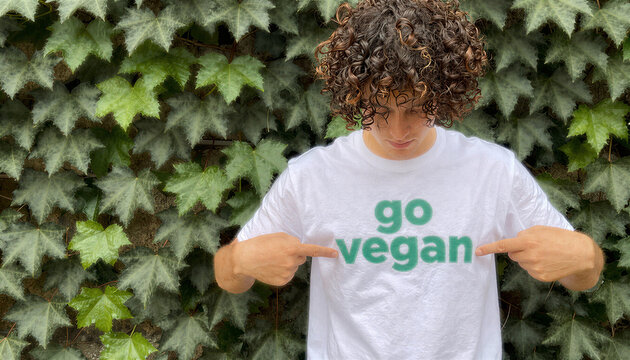 Go vegan outdoor activism