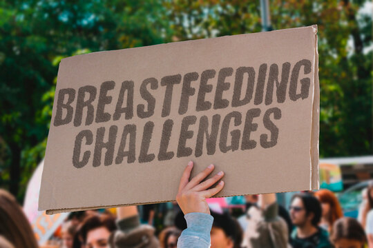 "Breastfeeding Challenges////////" Lactation difficulties and infant feeding complications arise. HEALTH. PREGNANCY. BREASTFEEDING. MEDICAL. INFANT.