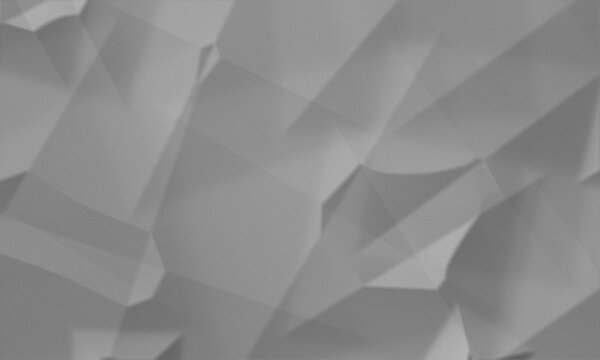 A seamless pattern light grey abstract low poly geometric background