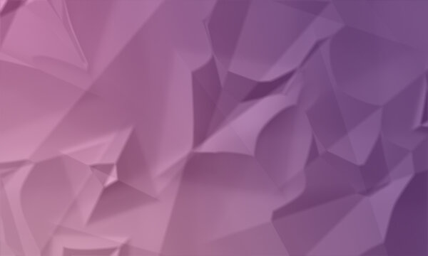 A seamless pattern abstract geometric background with purple low poly texture