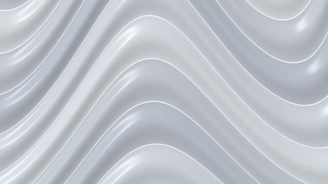 Polished white marble stone surface with slow flowing mineral veins for luxury branding presentation background and upscale architectural interior design