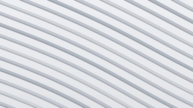 Architectural parametric 3D wall panel animation with repeating geometric patterns and shifting shadows for modern interior design and real estate showcase