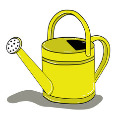 yellow watering can © Peachgum