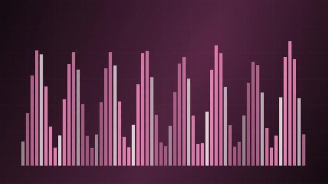 Finance Volume Histogram Orbital Cycle Data Visualization