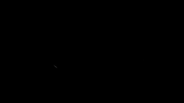 White Ink Splash Explosion Cartoon Motion Graphic Animation