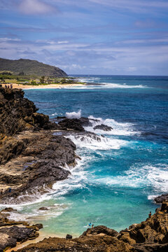 Halona Beach Cove and blowhole