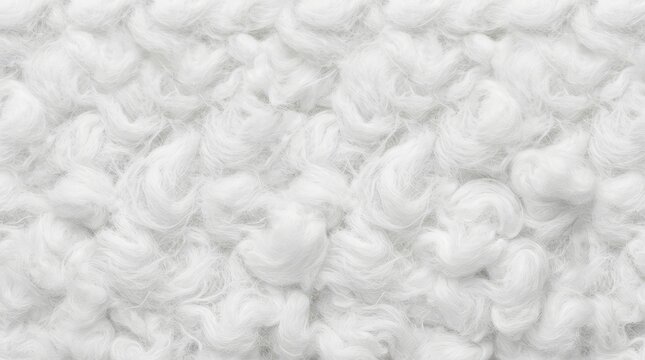 Abstract background of white fluffy soft texture