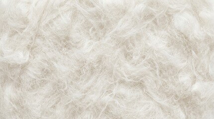 Obraz premium Soft White Fibrous Texture Background with Delicate Wisps