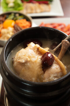 参鶏湯1