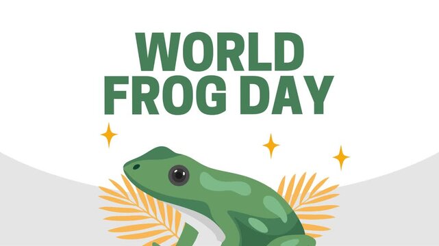 Happy World Frog Day for the preservation of a better frog ecosystem