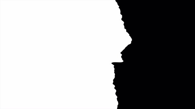 Torn Edge Transition, Rough Wipe Effect, Alpha Channel Scene Change, Organic Paper Reveal, Distressed Edge Transition, Transparent Video Overlay, Grunge Wipe Animation