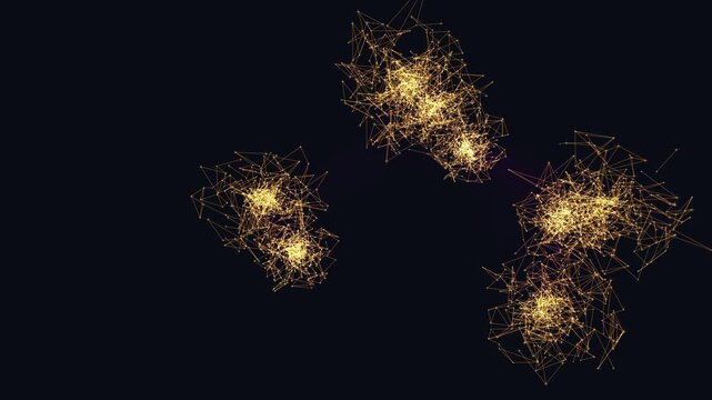 Neural network data lattice structural topology motion background