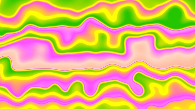 Vibrant Wavy Gradient Background