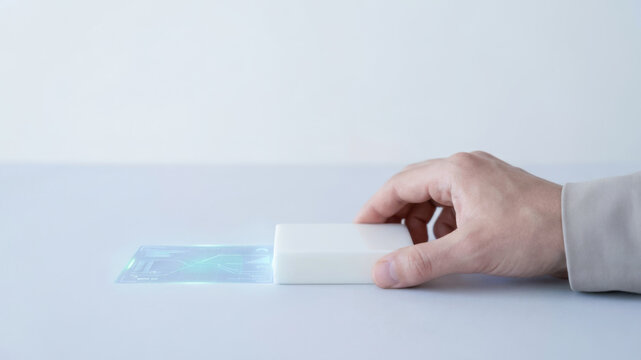 Contactless payment, hand, card, technology, finance, data driven decision making with hand using contactless payment card reader for secure