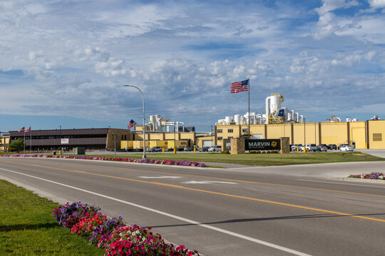 Marvin Windows and Doors Manufacturing Plant in Warroad Minnesota