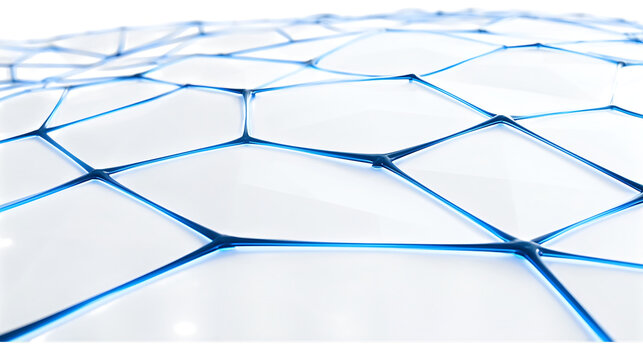 abstract blue background with cubes