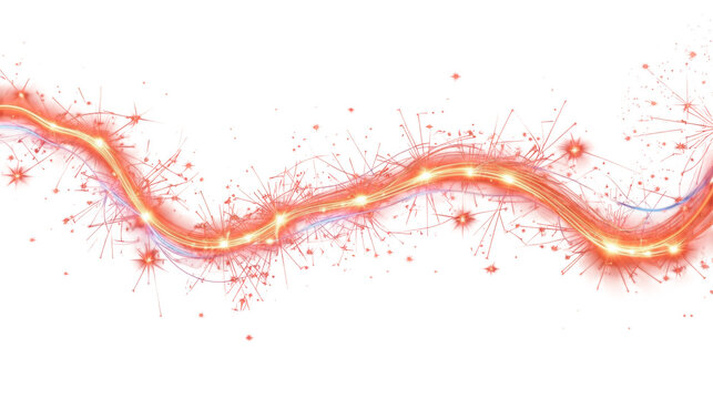 Dynamic abstract watercolor splatter design in warm orange tones creates a vibrant and energetic artistic effect.