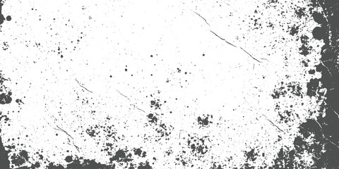 Fototapeta premium Black and White Grunge Texture with Distressed Surface Overlay