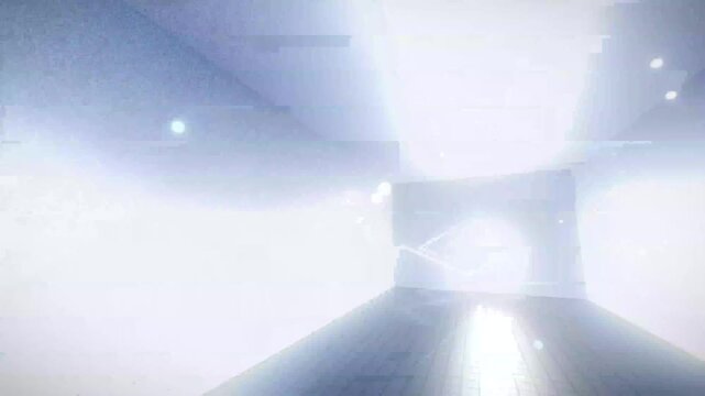 Abstract fiber line flight animation featuring glowing light trails and smooth flowing motion, creating an elegant energy effect. Perfect for futuristic backgrounds, technology presentations, motion g