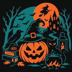 Fototapeta premium Halloween party