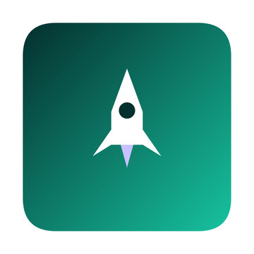 vector illustration of a rocket