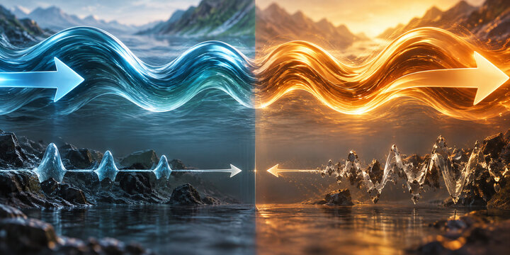 Contrasting Speech Comprehension and Production Waveforms