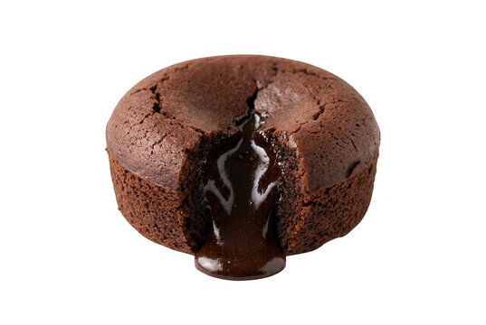 Volc&aacute;n de chocolate con centro l&iacute;quido derretido
