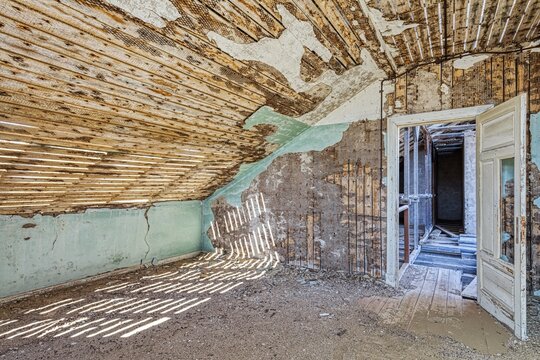 Ruin, Kolmannskuppe, Ghost Town, L&uuml;deritz, Namibia