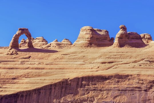Delicate Arch, Arches National Park, Moab, Utah, USA