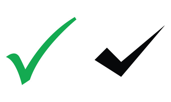 Check Mark Symbol Collection, Approval and Success Vector Icons