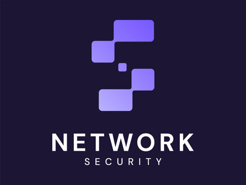 Network security with digital pixel network connecting lines Forming Letter S Shapes vector illustration logo design concept, representing AI, AGI, automation, digital transformation, ui, innovation.