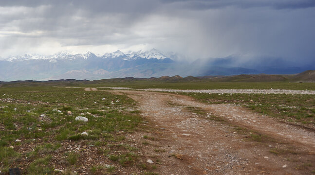 Alay Valley of Osh Region, Kyrgyzstan,