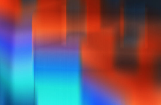 Abstract surreal red and blue glowing gradient background