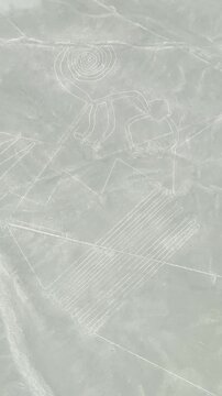 ナスカの地上絵 セスナ 空撮 ペルー