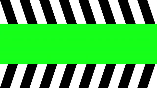 Animated Clapper Board Transition on Green Screen Background for Professional Video Editing and Chroma Key Compositing. Cinematic Film Slate Opening and Closing Animation Isolated.