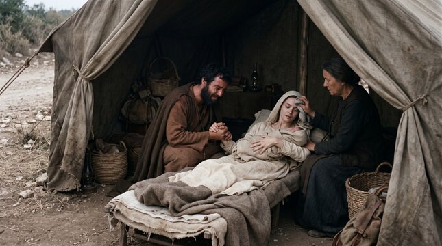 Jacob Weeping at the Death of Rachel Giving Birth to Benjamin
