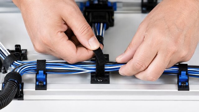 wire harness securing