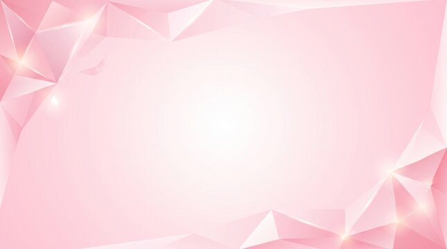 Blush Horizon: Elegant Pastel Geometry for Modern Slides